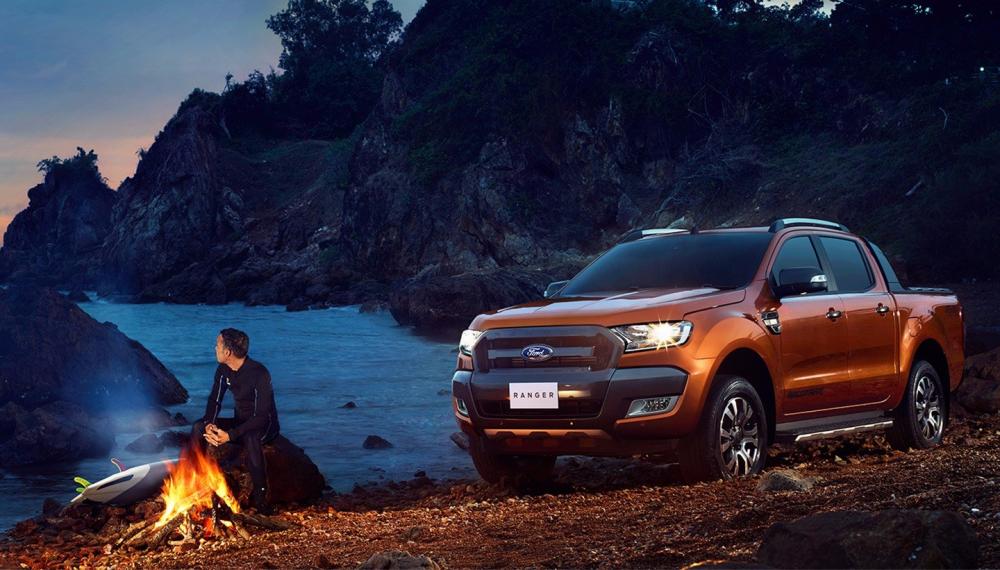 Bán xe Ford Ranger đời 2017, màu trắng, nhập khẩu  -8