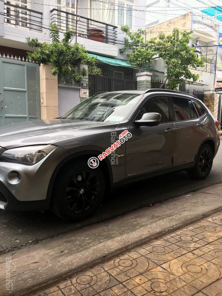 Cần bán xe BMW X1 sản xuất 2010, màu xám (ghi), nhập khẩu nguyên chiếc-8