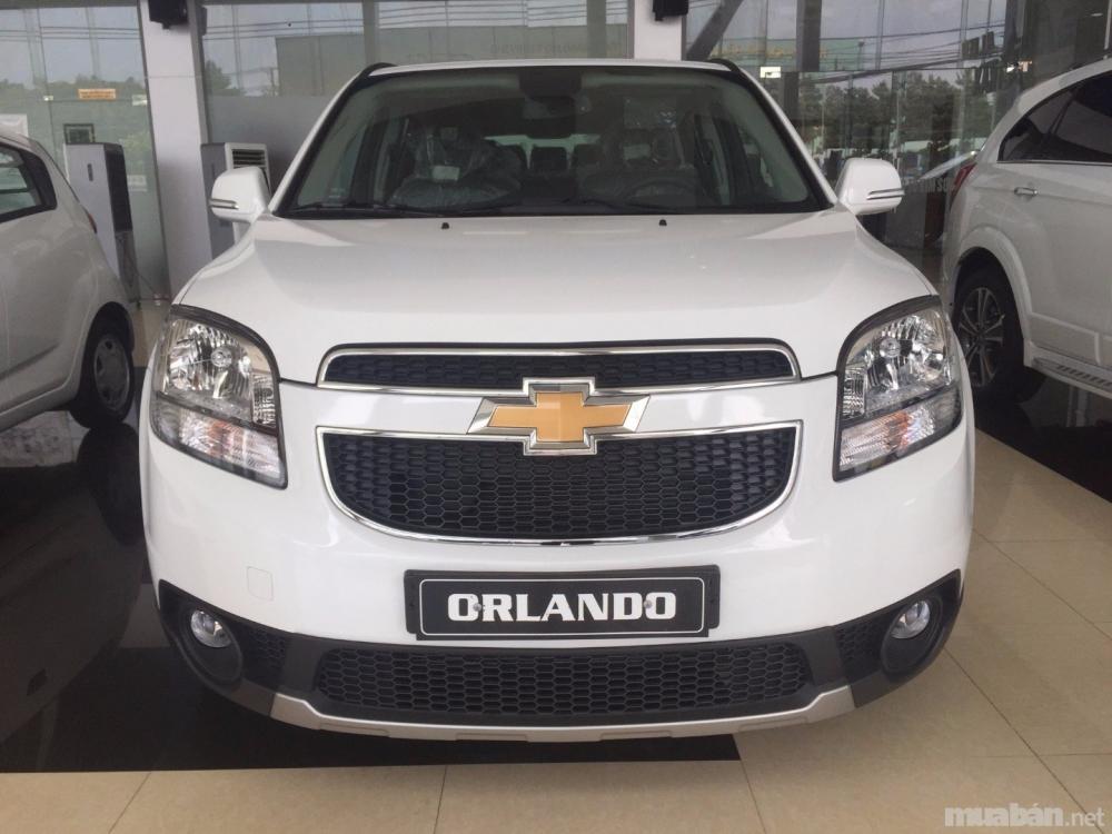 Cần bán xe Chevrolet Olando đời 2017, màu trắng, nhập khẩu-0