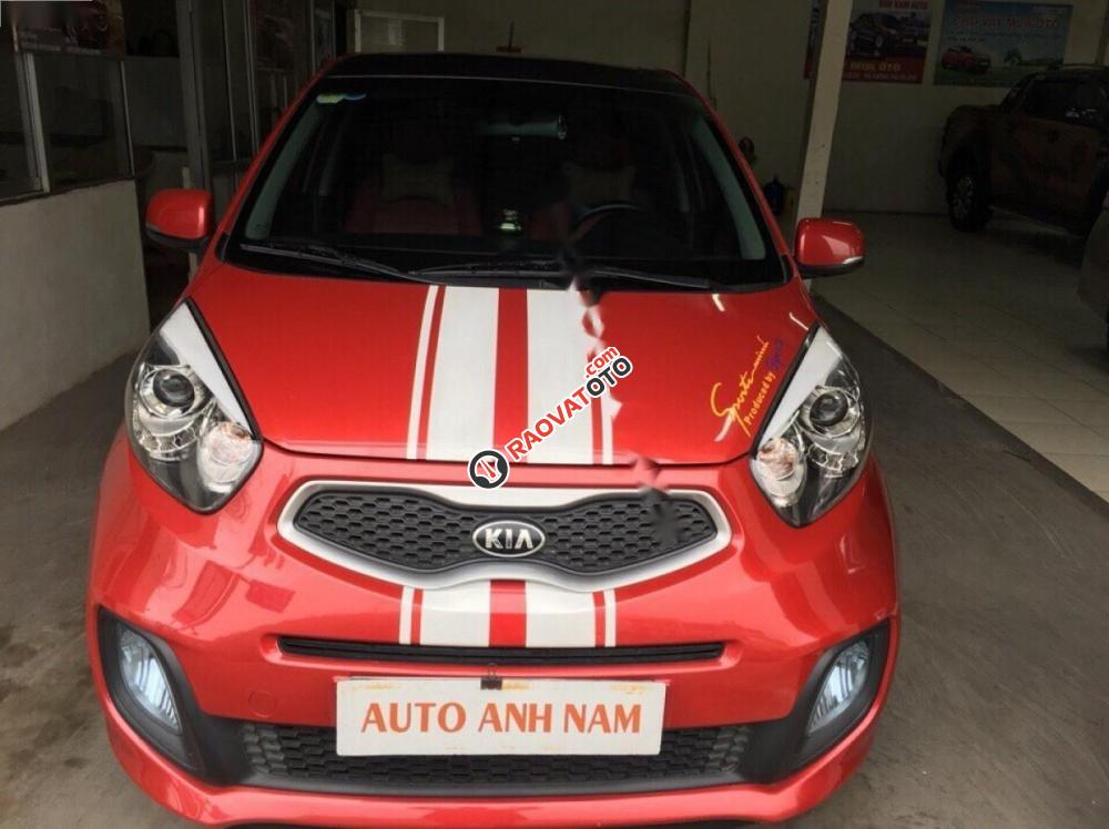 Anh Nam Auto bán Kia Morning 1.0 AT Sport đời 2013, màu đỏ, nhập khẩu-0