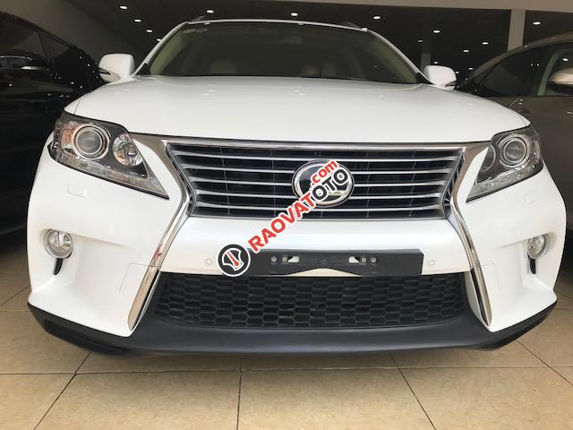 Bán Lexus RX350 màu trắng, sản xuất 2014, đăng ký 2015, LH: Mr Đình 0904927272-2