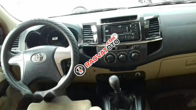 Bán Toyota Fortuner 2.5MT đời 2015, màu bạc-4