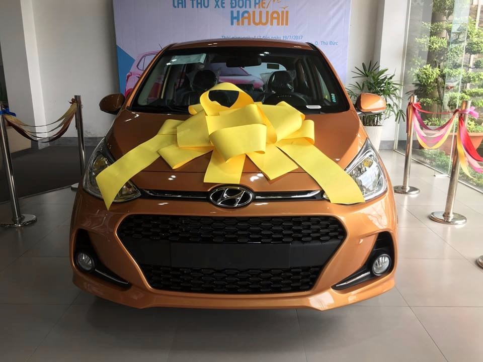 Bán Hyundai Grand i10 đời 2017, màu đỏ, nhập khẩu  -10