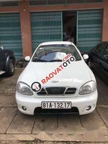 Cần bán Daewoo Lanos đời 2003, màu trắng chính chủ-0