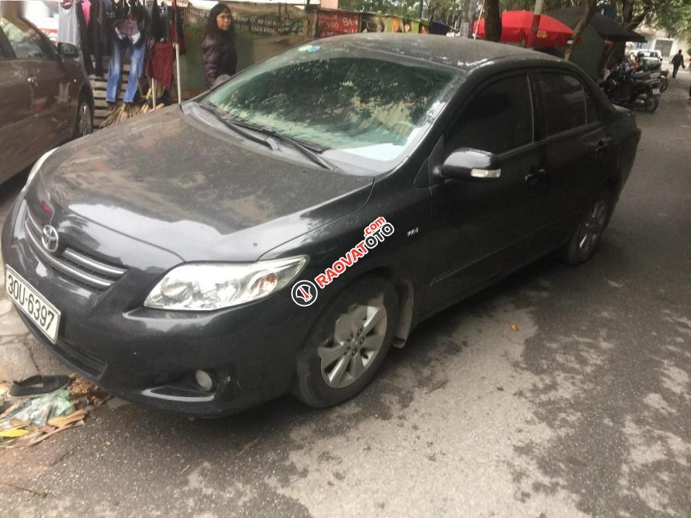 Bán Toyota Corolla Altis 1.8G AT đời 2009, màu đen số tự động-0