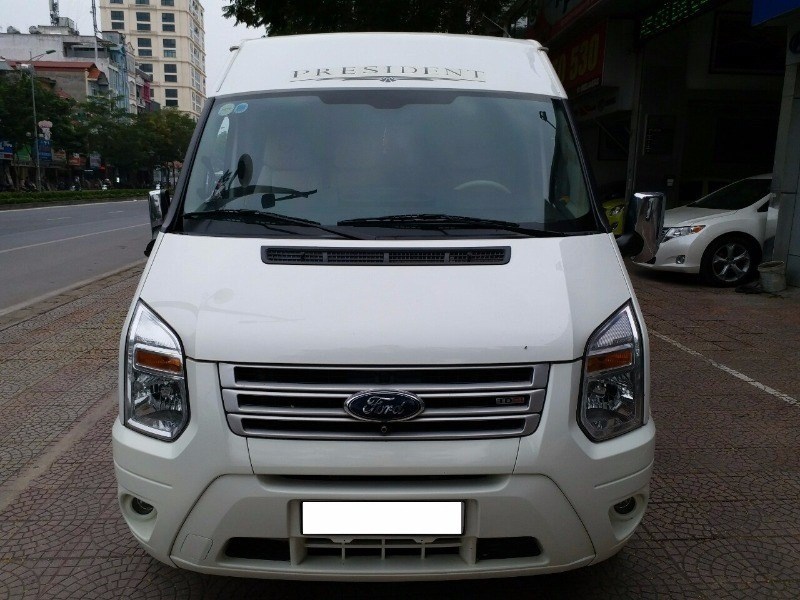 Cần bán xe Ford Transit 2014, màu trắng, nhập khẩu nguyên chiếc, như mới-1