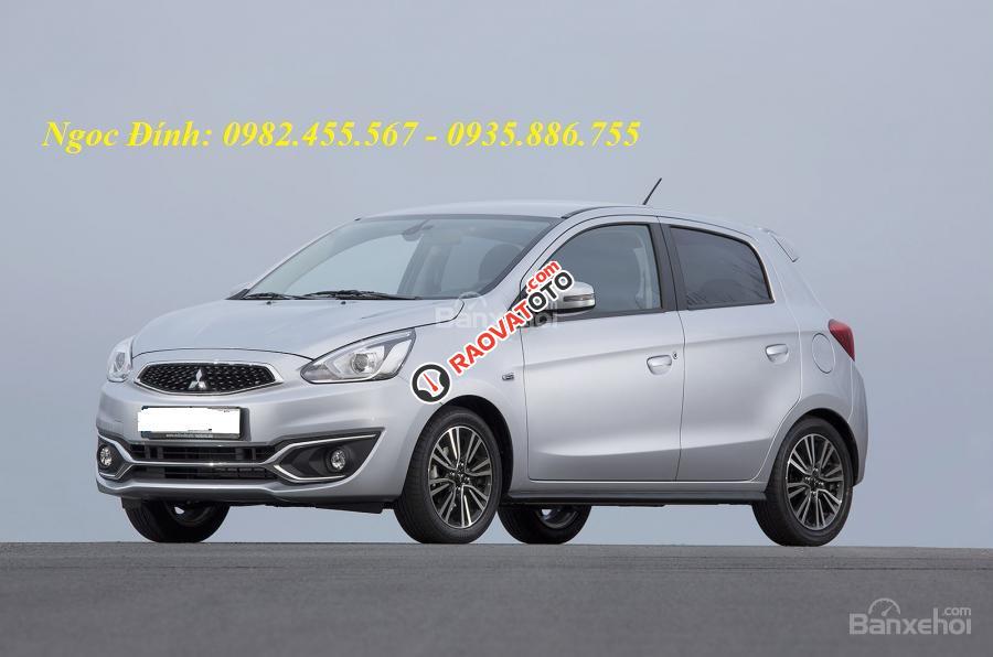 Xe Mirage CVT 2017 màu bạc Đà Nẵng, Mitsubishi Mirage Đà Nẵng-0