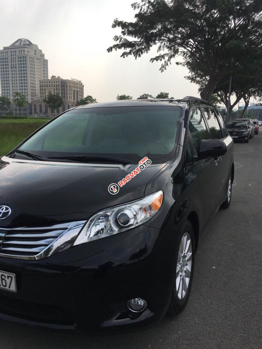 Bán Toyota Sienna Limited 3.5 đời 2011, màu đen, nhập khẩu nguyên chiếc-3