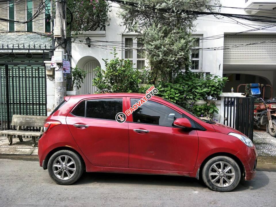 Cần bán Hyundai i10 1.0 MT đời 2016, màu đỏ, nhập khẩu nguyên chiếc, giá cạnh tranh-1