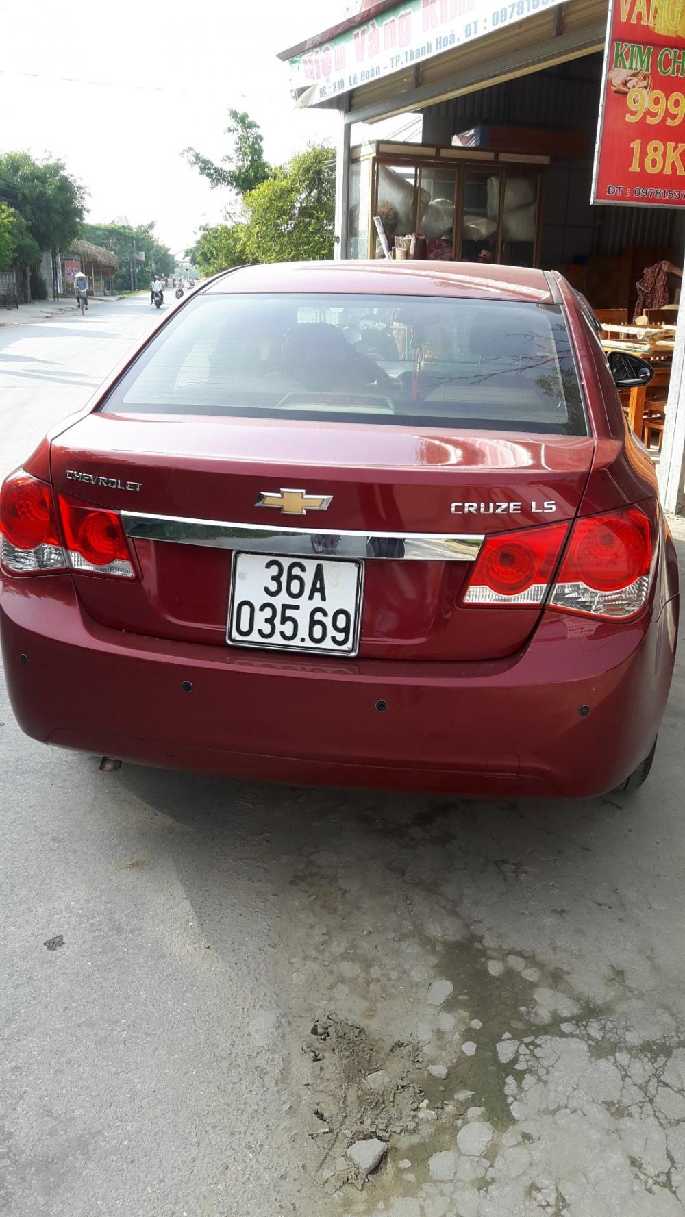 Cần bán gấp Chevrolet Cruze đời 2012, màu đỏ giá cạnh tranh-2