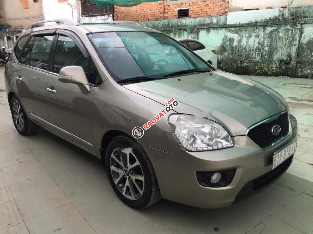 Cần bán xe Kia Carens S SX 2.0 AT đời 2014, màu vàng, giá 445tr-1