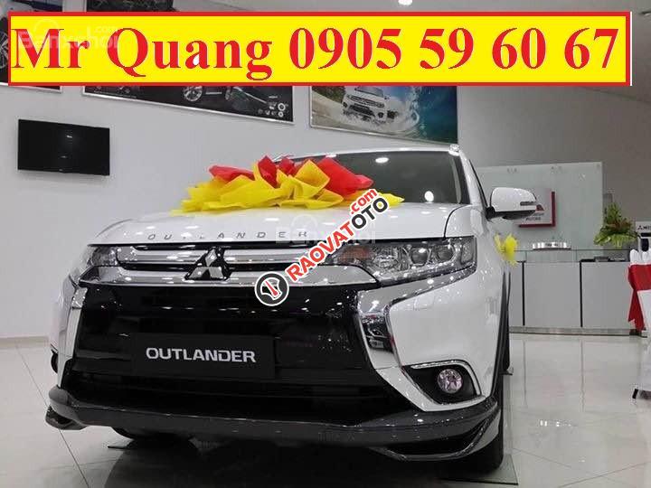 Bán ô tô Mitsubishi Outlander sản xuất 2017, nhập khẩu Nhật Bản, giá ưu đãi tốt nhất tại Quảng Nam, hỗ trợ vay 80 %-4