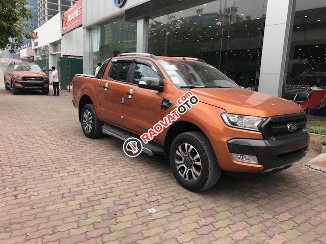 Cam kết giao ngay Ford Ranger Wiltrak đời 2017, màu nâu, nhập khẩu nguyên chiếc-0