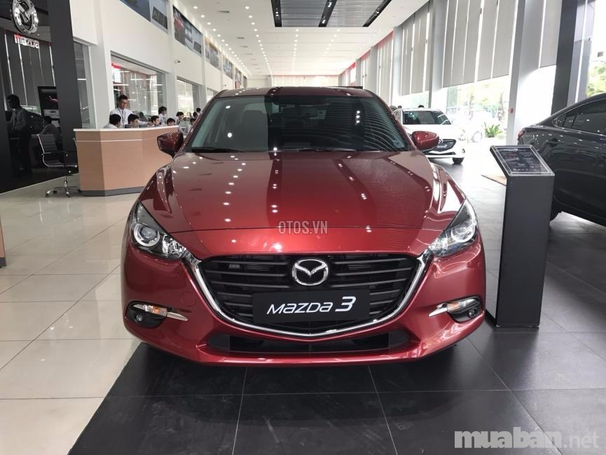 Cần bán Mazda 3 đời 2017, màu đỏ, nhập khẩu-0