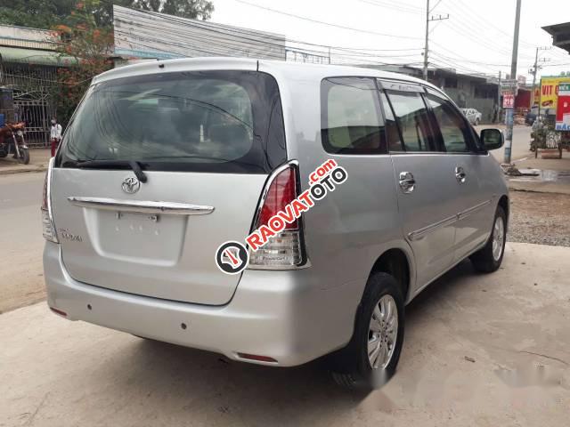 Bán Toyota Innova G đời 2009, màu bạc xe gia đình, giá chỉ 370 triệu-2