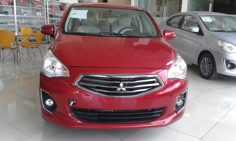 Bán Mitsubishi Attrage sản xuất 2017, màu đỏ, nhập khẩu  -7