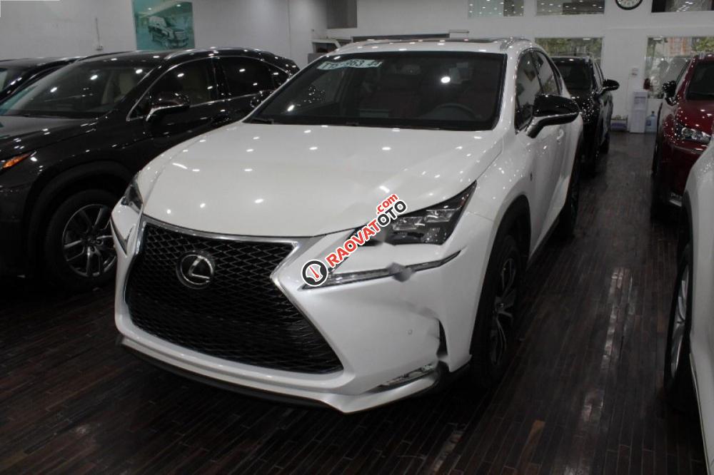 Cần bán Lexus NX NX 200t F-Sport đời 2016, màu trắng, nhập khẩu-8