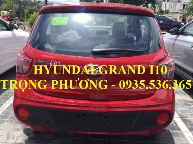 Bán xe Hyundai Grand i10 đời 2017, màu đỏ, xe nhập-2