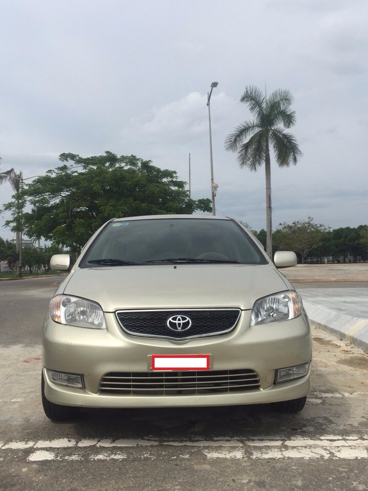 Bán Toyota Vios sản xuất 2003, màu vàng, nhập khẩu  -2