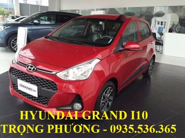 Bán xe Hyundai Grand i10 đời 2017, màu đỏ, xe nhập-5