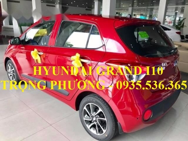 Bán xe Hyundai Grand i10 đời 2017, màu đỏ, xe nhập-4