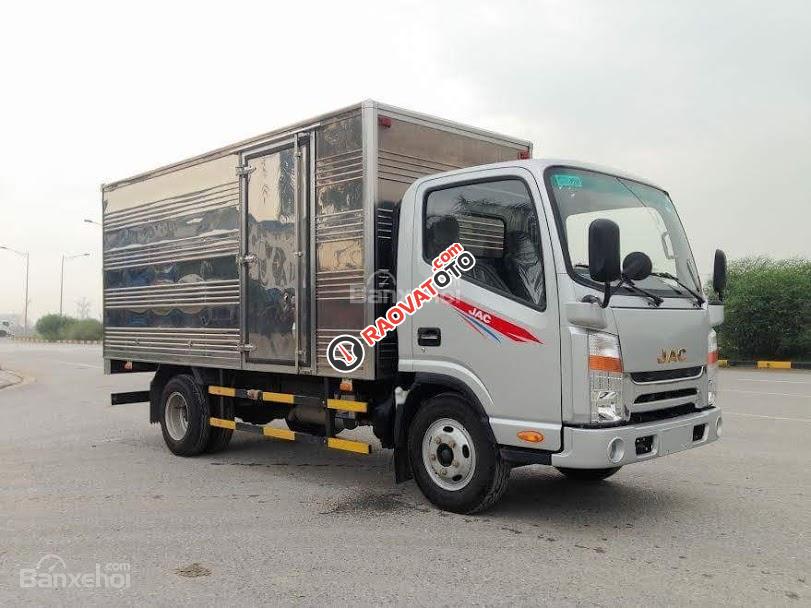 Thái Bình xe tải Jac 2 tấn cabin Isuzu, thùng dài 4 mét 3, bảo hành 5 năm 0964674331-6