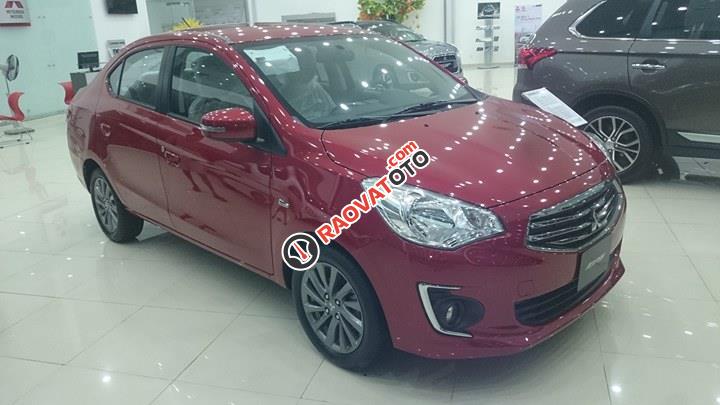 Bán Mitsubishi Attrage đời 2017, màu đỏ, nhập khẩu nguyên chiếc-7