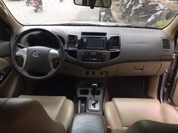 Bán Toyota Fortuner đời 2013, màu bạc, nhập khẩu-6