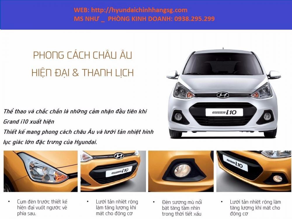 Bán Hyundai Grand i10 đời 2017, màu đỏ, nhập khẩu  -18