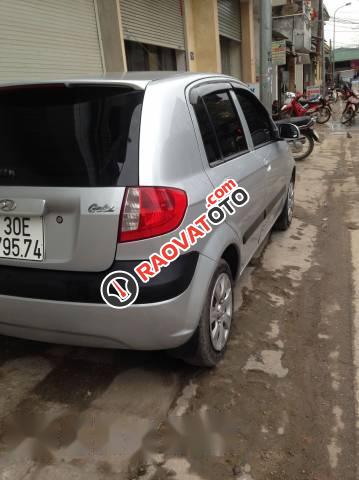 Cần bán Hyundai Getz đời 2009, màu bạc, nhập khẩu nguyên chiếc, xe gia đình-3