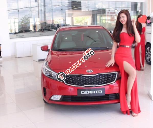 Kia Cerato 1.6 AT đỏ, chỉ 130 triệu nhận xe, liên hệ 090 1243 628 tại SR Tiền Giang-4