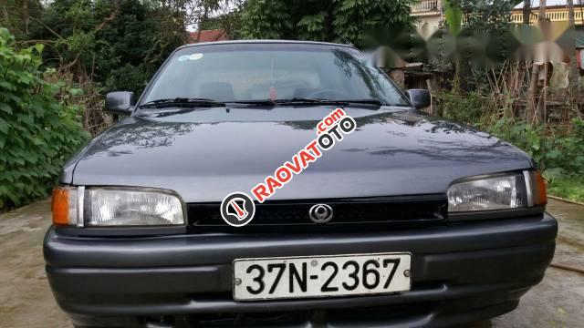 Bán ô tô Mazda 323 1995, màu xám-1