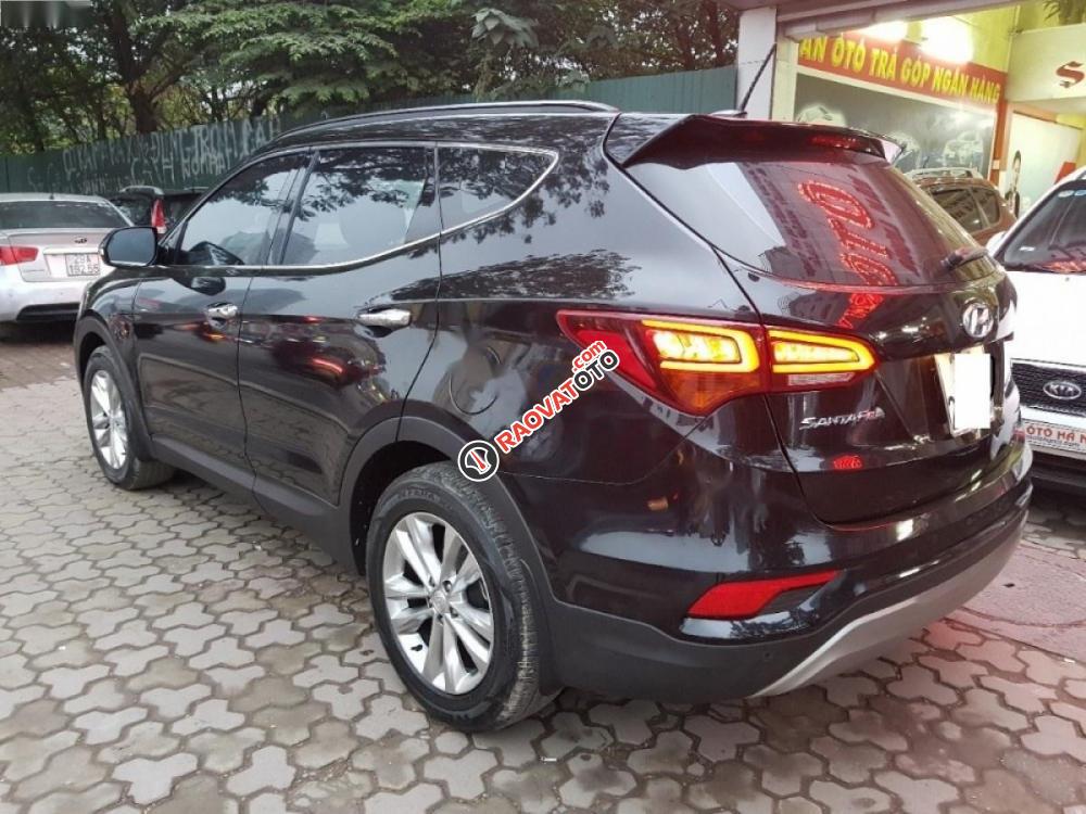 Bán Hyundai Santa Fe 2.2L đời 2016, màu đen giá cạnh tranh-4