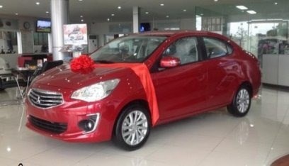 Bán Mitsubishi Attrage sản xuất 2017, màu đỏ, nhập khẩu  -8