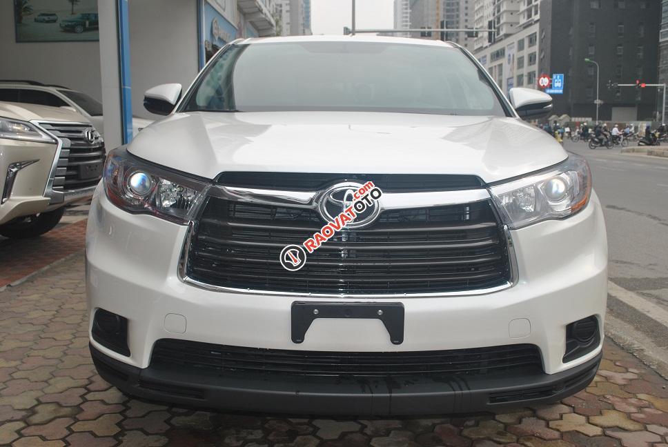 Cần bán Toyota Highlander LE đời 2016, màu trắng, nhập khẩu chính hãng-4