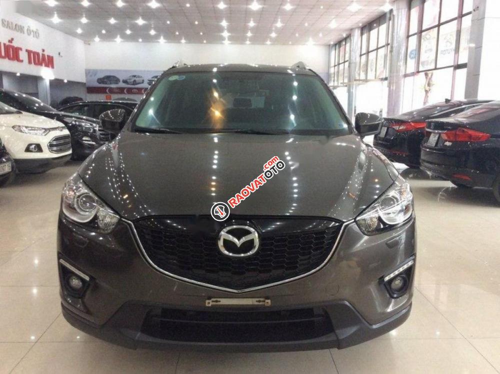 Bán Mazda CX 5 2.0AT đời 2015, màu xám số tự động-0