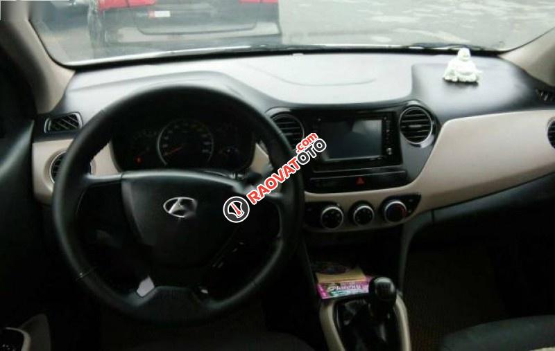 Cần bán xe Hyundai Grand i10 1.0 MT Base sản xuất 2014, màu trắng, xe nhập số sàn-4