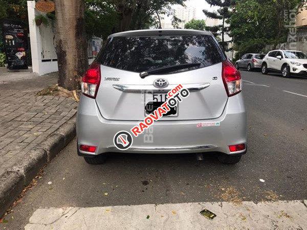 Bán ô tô Toyota Yaris đời 2015, màu bạc, nhập khẩu nguyên chiếc-3