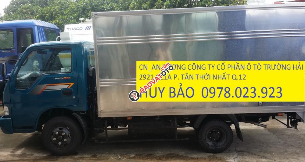 Xe tải 2,4 tấn vô thành phố Kia xe tải K165S, tải trọng cao 2400kg-2