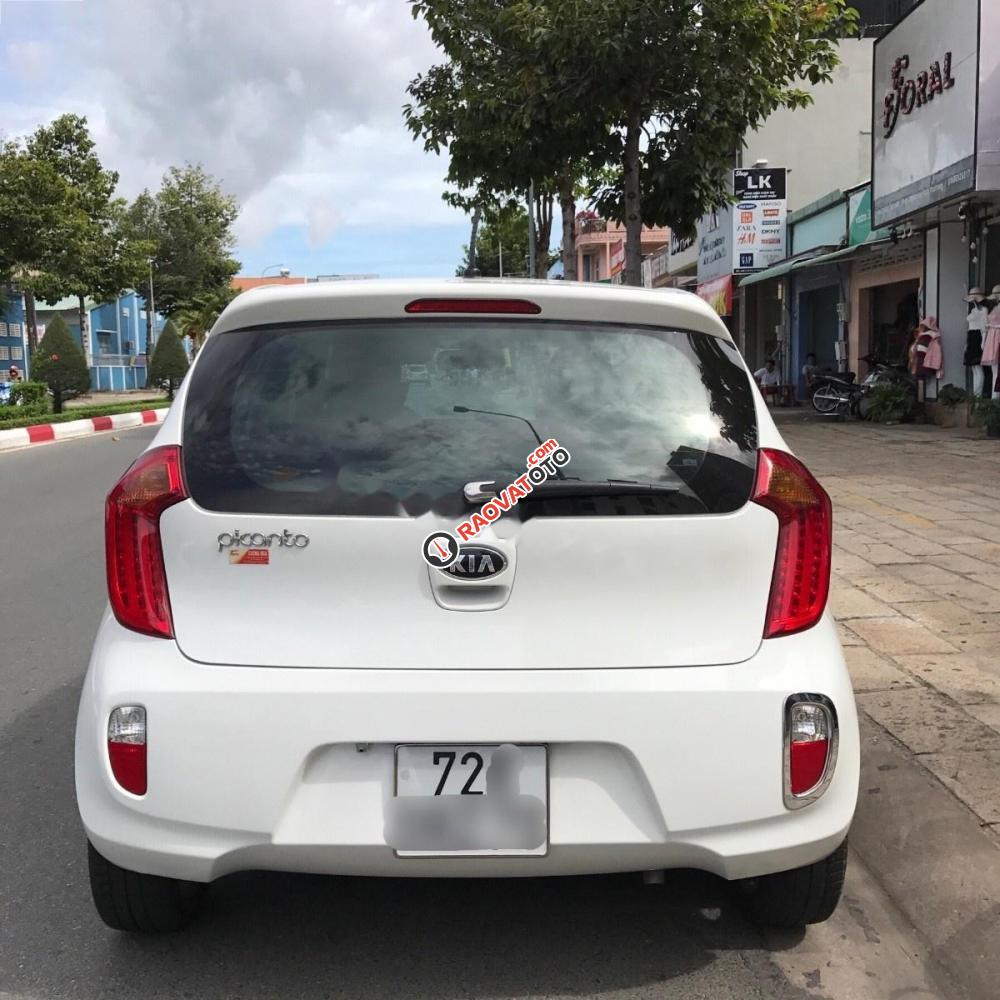 Bán Kia Picanto 1.25 AT đời 2013, màu trắng -2