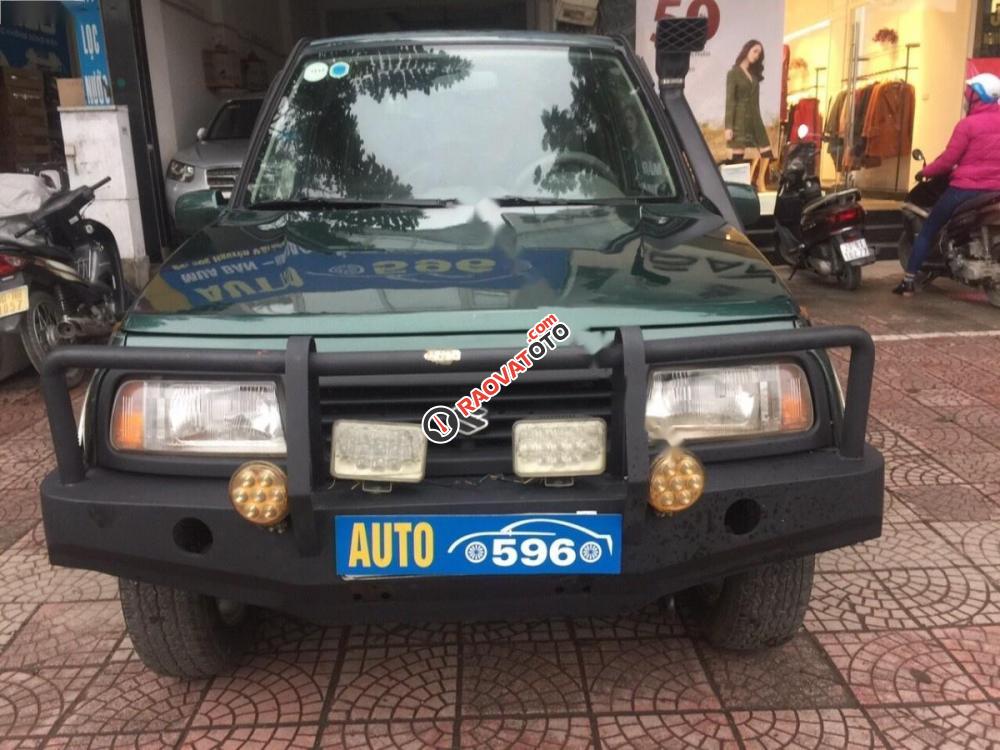 Bán Suzuki Vitara JLX đời 2004, màu xanh lá-0