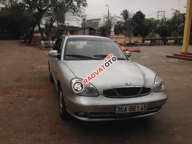 Cần bán lại xe Daewoo Nubira đời 2004, màu bạc, giá 98tr-0