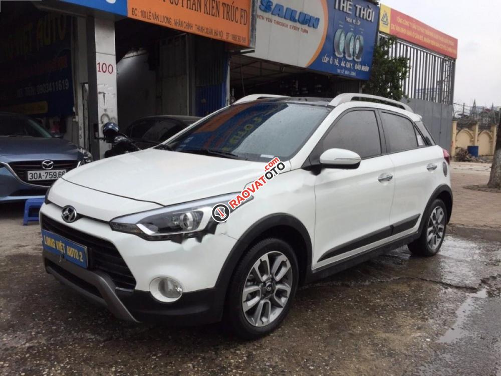 Bán Hyundai i20 Active 1.4 AT 2017, màu trắng, nhập khẩu đẹp như mới-1