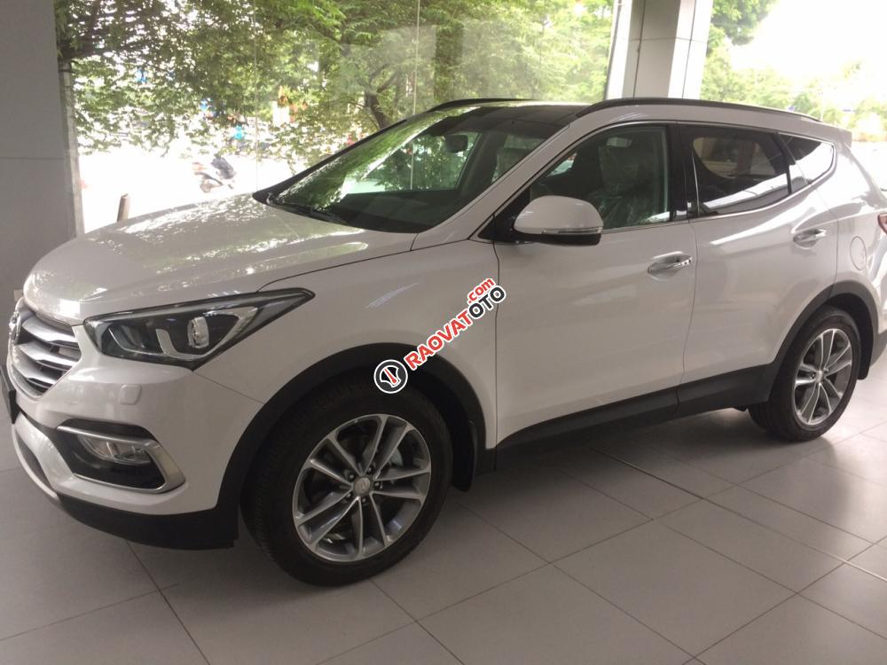 0963304094 Hyundai Tây Hồ: Bán Hyundai Santa Fe xe mới 2018 đủ các bản xăng - dầu, đủ màu chọn, hỗ trợ ngân hàng-3