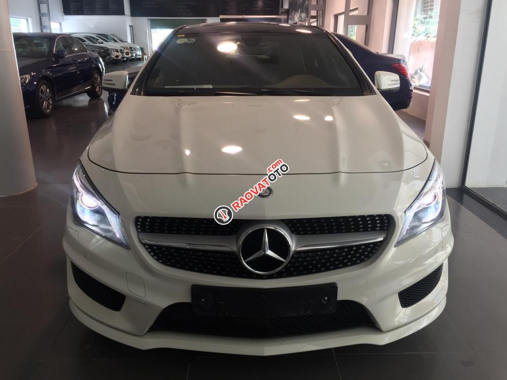 Mercedes CLA250 model 2017 màu trắng, nhập khẩu-0