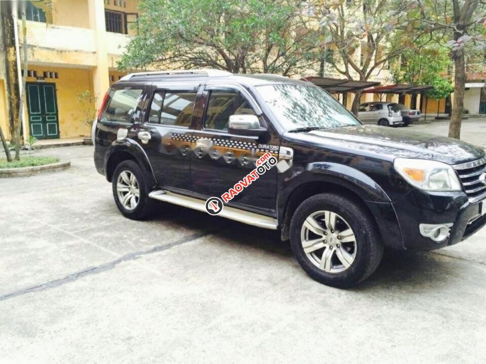 Cần bán lại xe Ford Everest 2.5L 4x2 AT 2011, màu đen, giá tốt-1