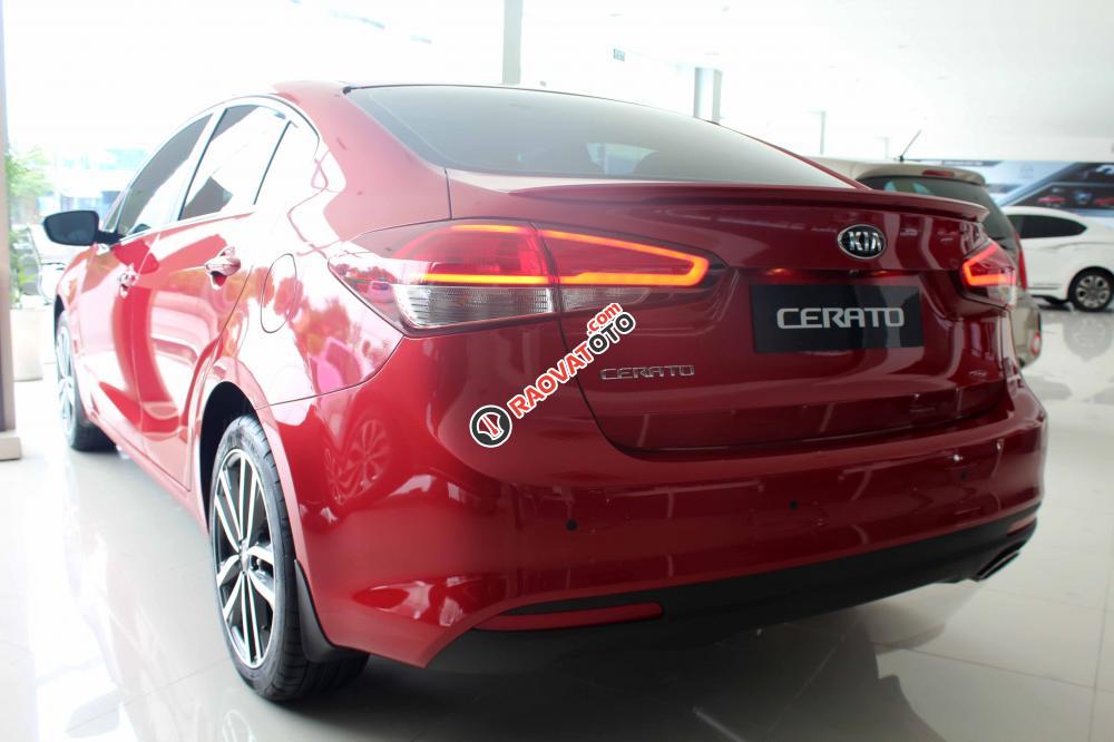 Kia Cerato 1.6 AT đỏ, chỉ 130 triệu nhận xe, liên hệ 090 1243 628 tại SR Tiền Giang-2