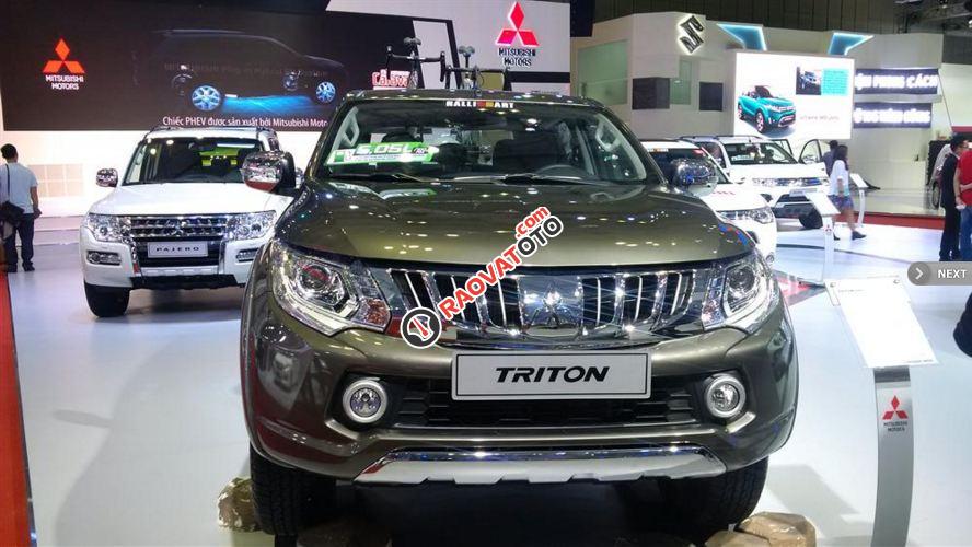 Bán Mitsubishi Triton MT 2017, xe nhập-0