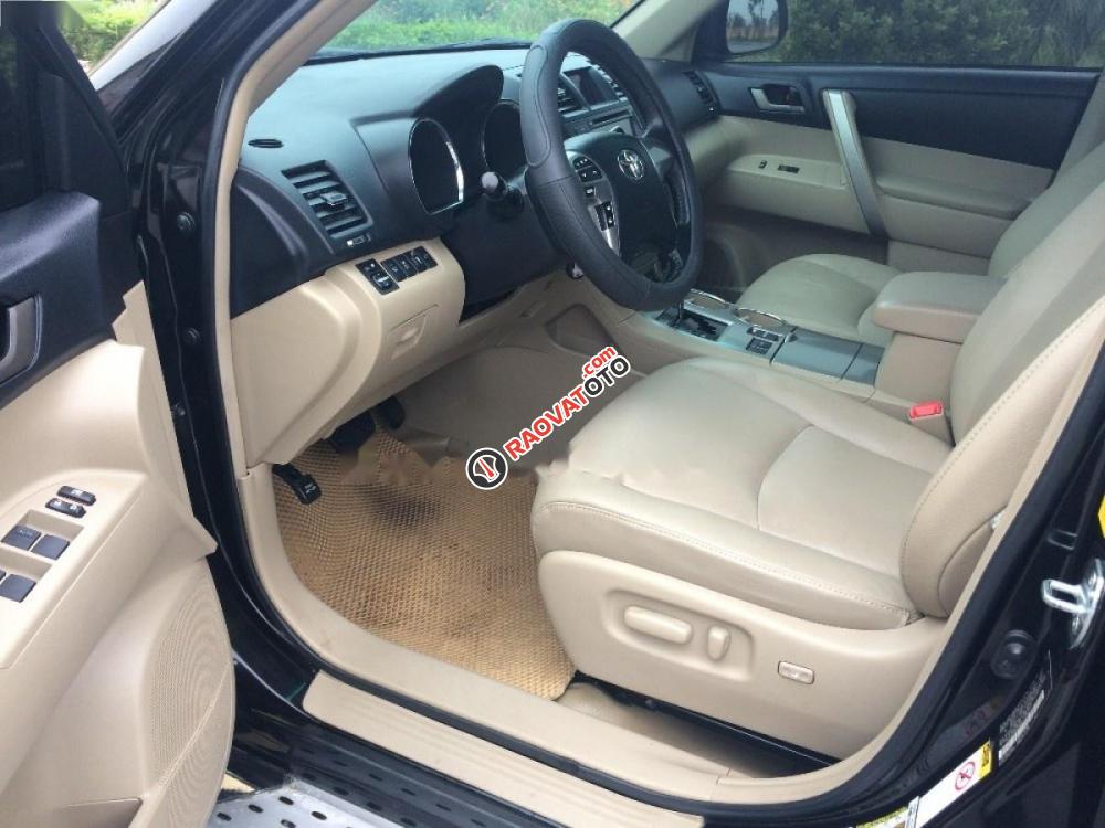 Cần bán lại xe Toyota Highlander SE 2.7 đời 2011, màu đen, nhập khẩu chính chủ-4