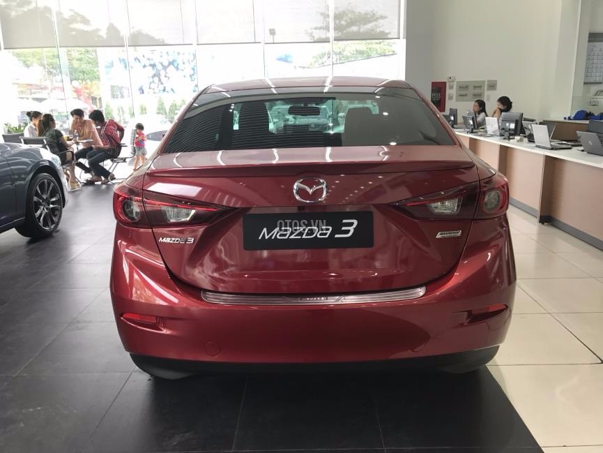 Cần bán Mazda 3 đời 2017, màu đỏ, nhập khẩu-4